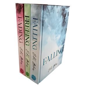 #12 Roses & Thorns Box Fading-Freeing-Falling 3-Book Set by E.K. Blair HC Signed